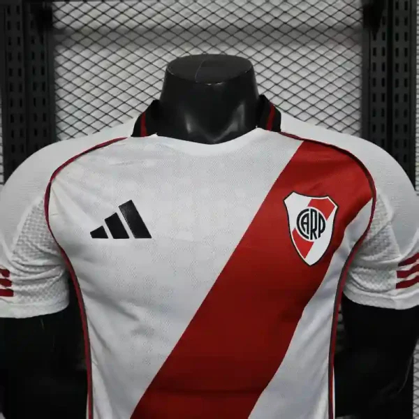 River Plate Authentic Soccer Jersey Home Shirt 2025/26