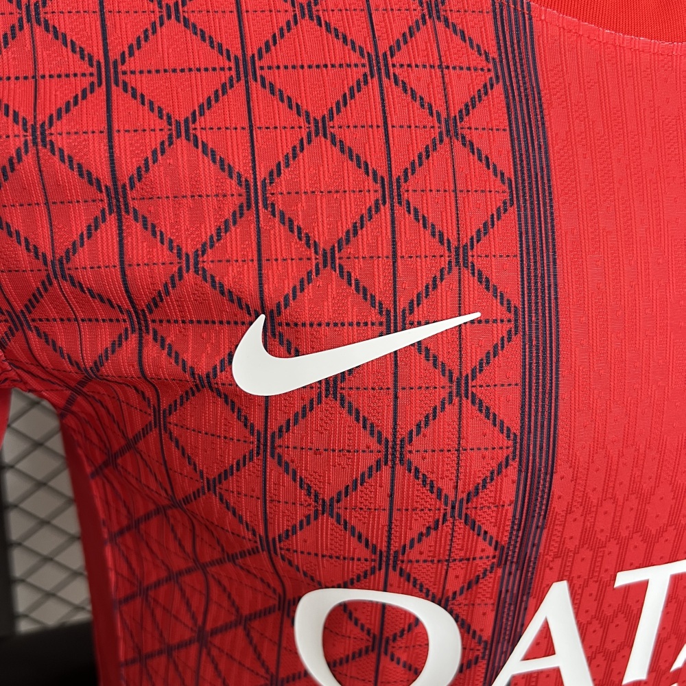 Authentic Soccer Jersey PSG Pre-Match Shirt 2025/26