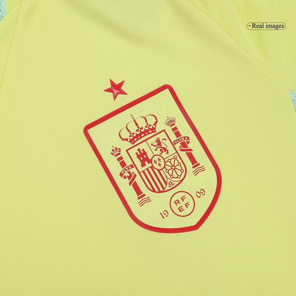 Spain Authentic Soccer Jersey Away Shirt EURO 2024