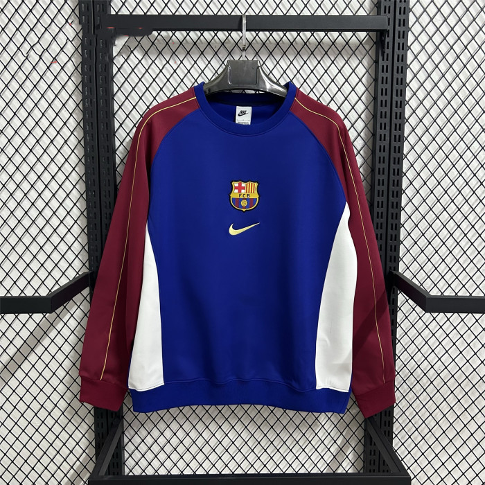 Barcelona Training Kit Casual Sweatshirt Blue 2025/26