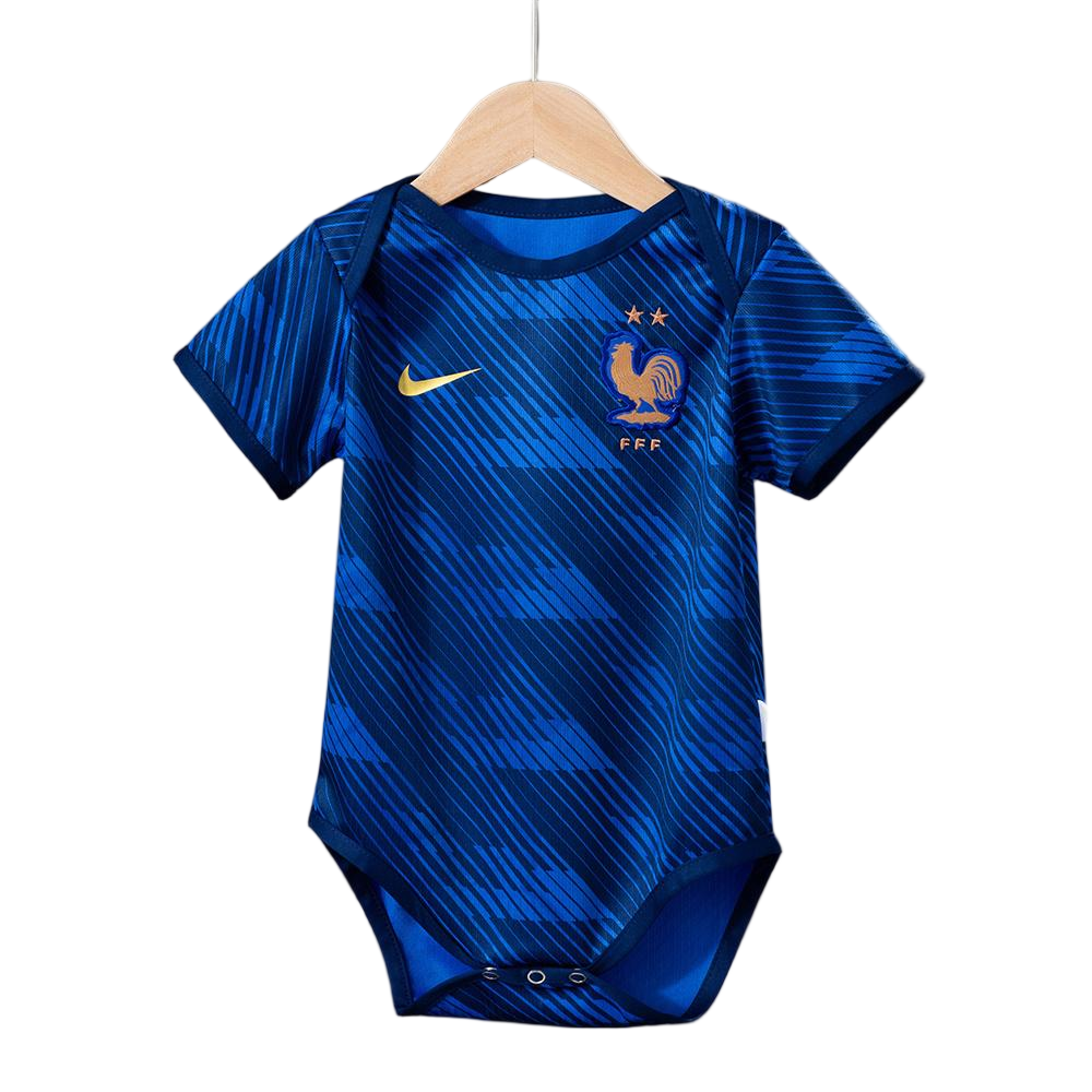 France Football Jersey Home Baby Uniform World Cup 2026