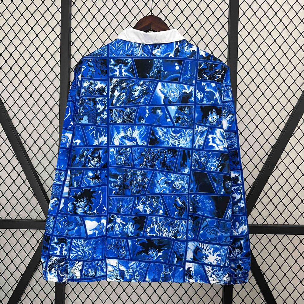 Japan Reversible Double-Sides Windbreaker Jacket White&Blue 2024
