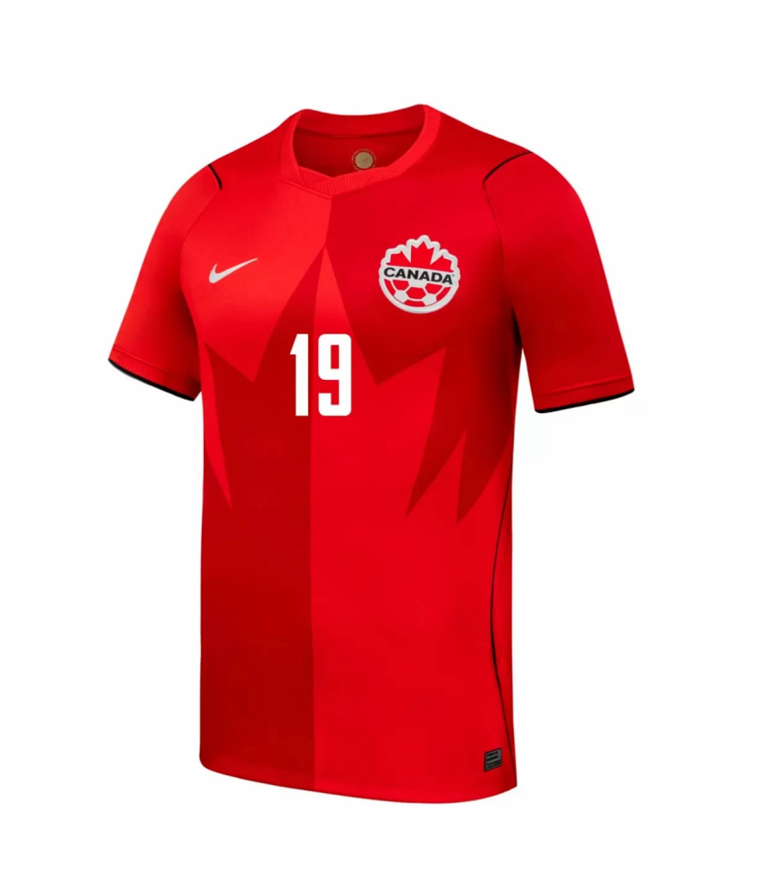 DAVIES #19 Canada Soccer Jersey World Cup Home Custom Shirt 2026