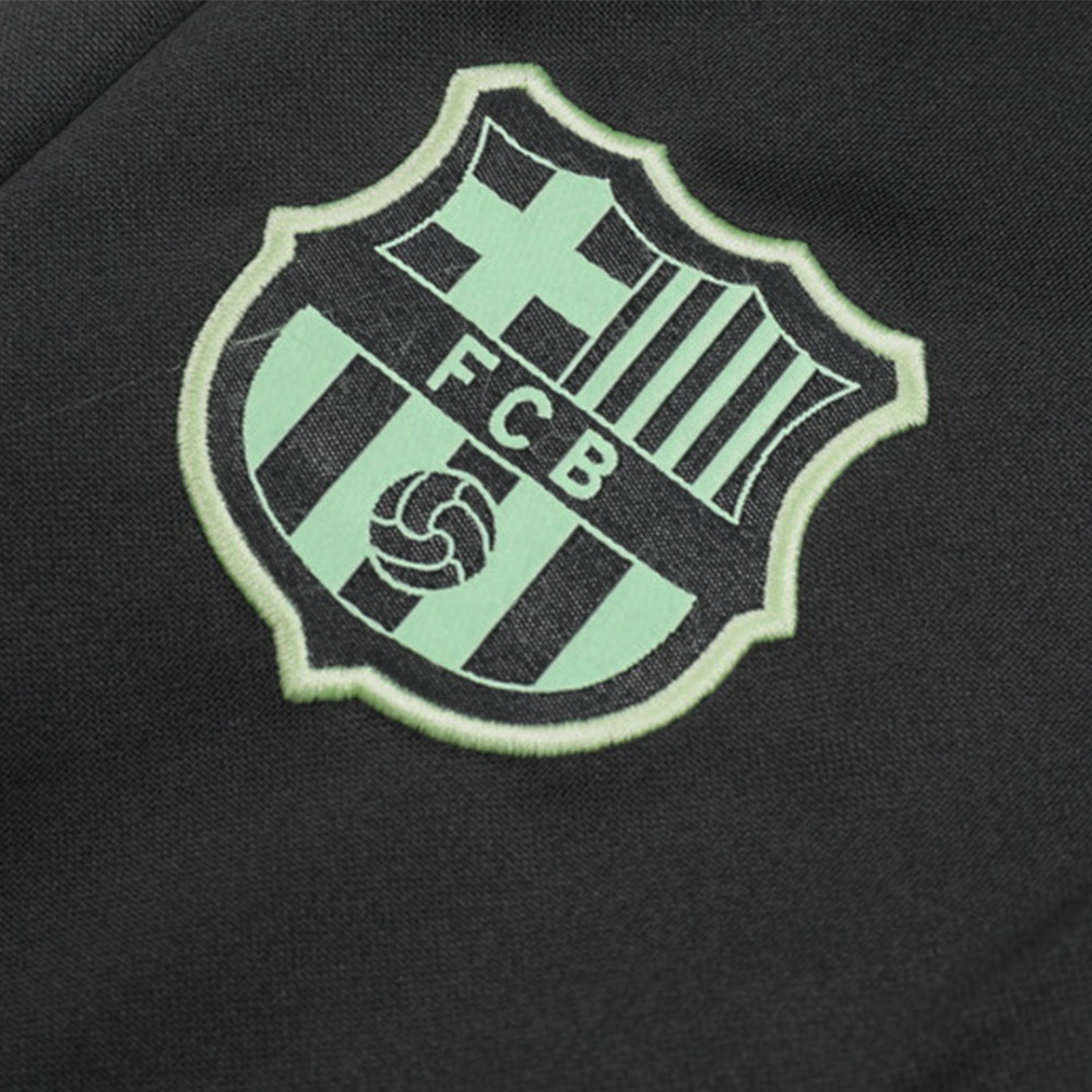 Barcelona Zipper Sweat Kit (Top+Pants) Blue 2024/25