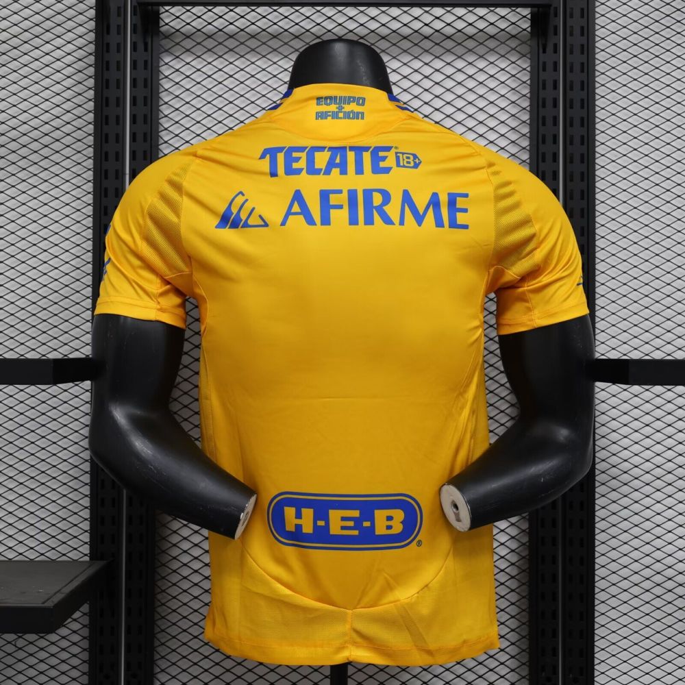 Tigres UANL Authentic Soccer Jersey Home Shirt 2024/25