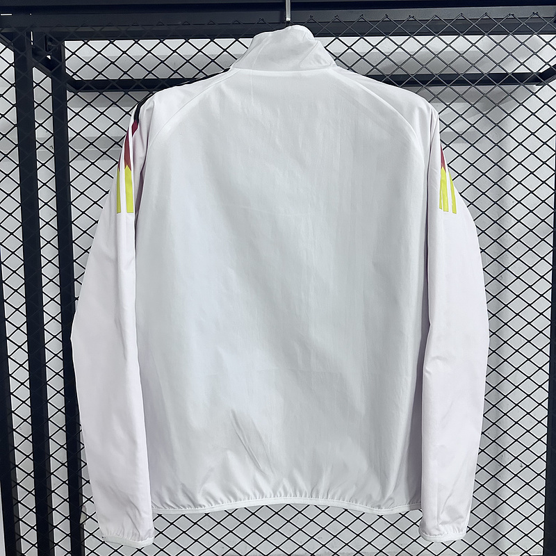 Germany Reversible Double-Sides Windbreaker Jacket White&Purple 2025