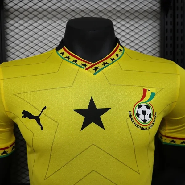 Ghana Authentic Soccer Jersey Away Shirt World Cup 2024-25