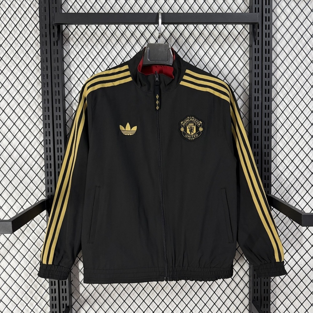 Manchester United Chinese Knot Double-Sides Windbreaker Jacket 2025/26