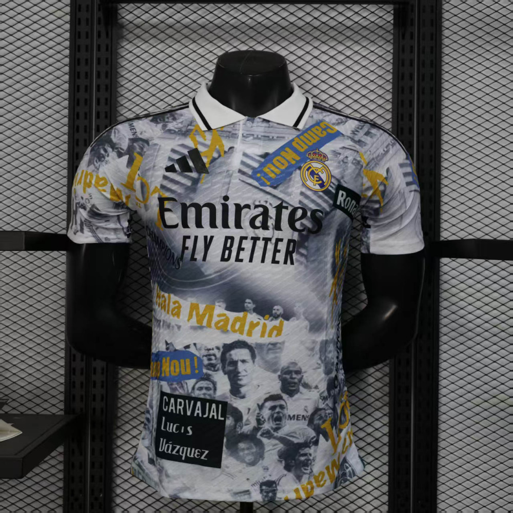 Real Madrid Authentic Soccer Jersey Special Edition Shirt 2025/26