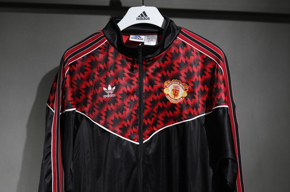 Manchester United Training Kit (Jacket+Pants) Black 2025/26