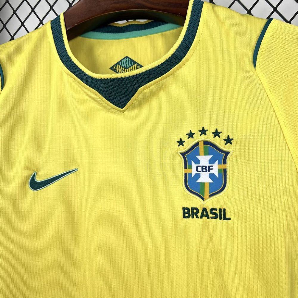 Brazil Soccer Jersey Women's Home Custom Shirt World Cup 2026