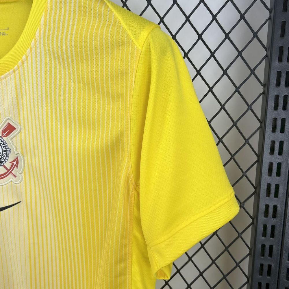 Corinthians Soccer Jersey Goalkeeper Custom Shirt 2025