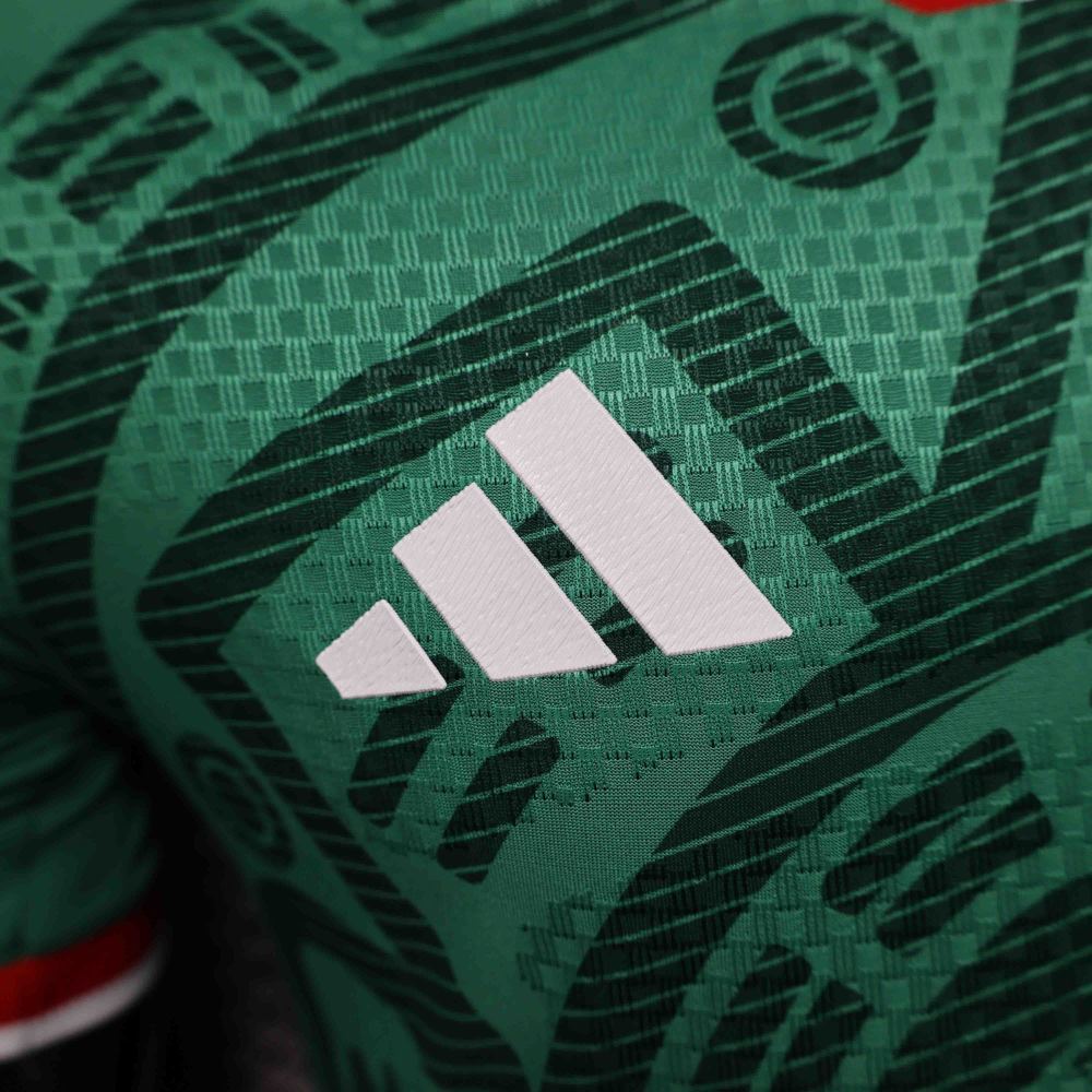 Mexico Authentic Home Kit Soccer Jersey World Cup 2026