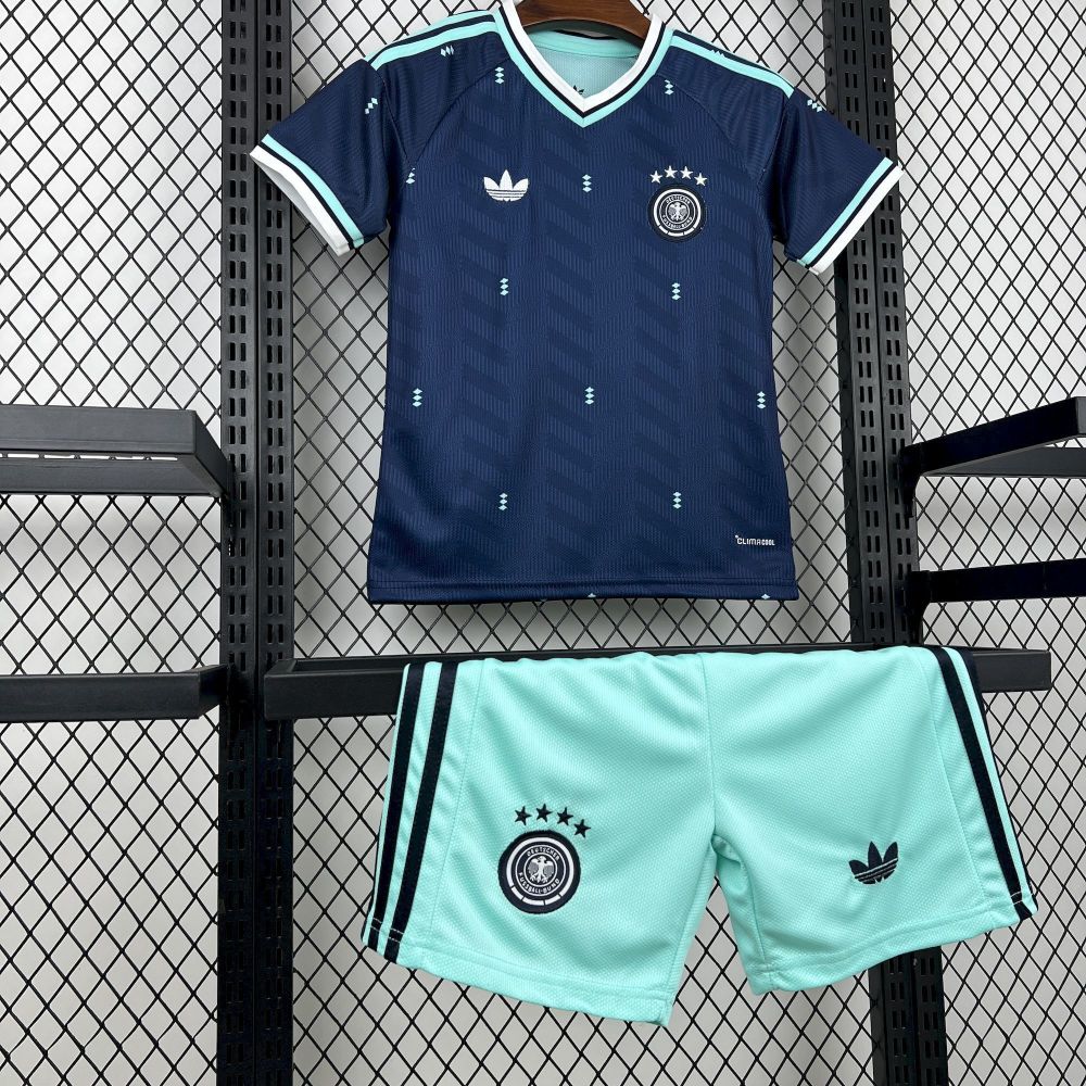 Germany Away Football Uniform Kids Kit Jersey+Shorts World Cup 2026