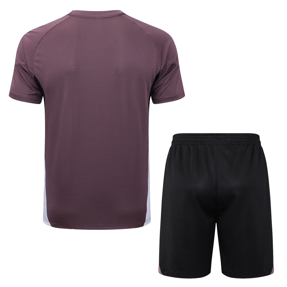 Manchester United Training Jersey Kit Purple 2025/26