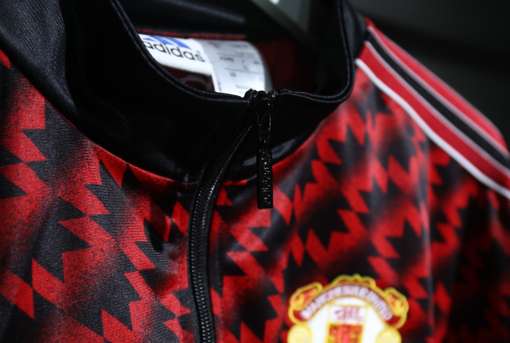 Manchester United Training Kit (Jacket+Pants) Black 2025/26