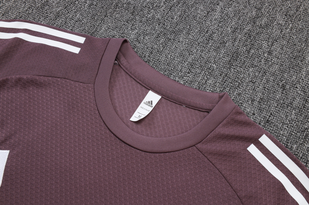 Manchester United Training Jersey Kit Purple 2025/26