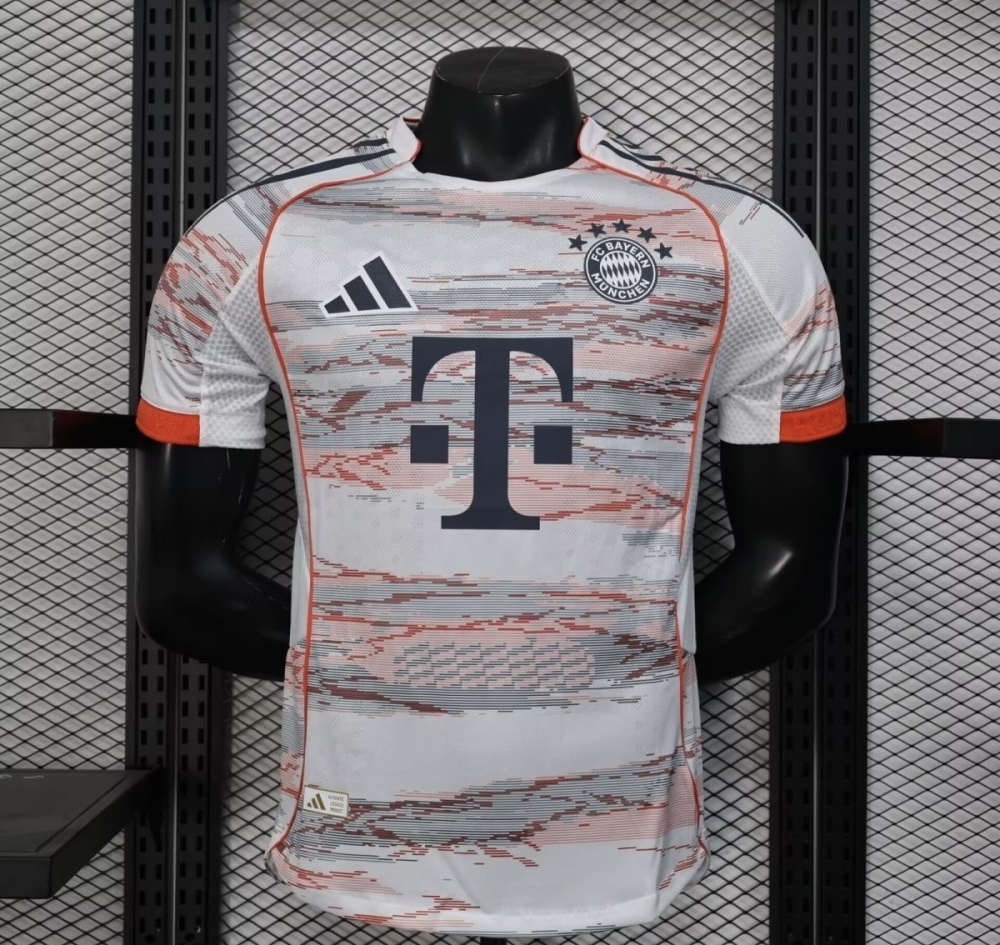 Authentic Bayern Munich Soccer Jersey Away Shirt 2025/26
