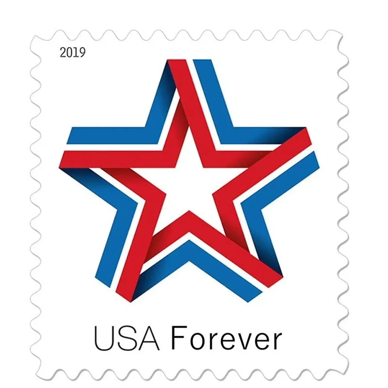 2019 Star Ribbon First Class Postage Stamps