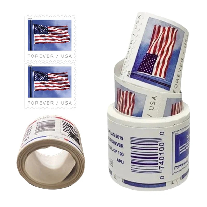 2019 US Flags Forever First Class Postage Stamps