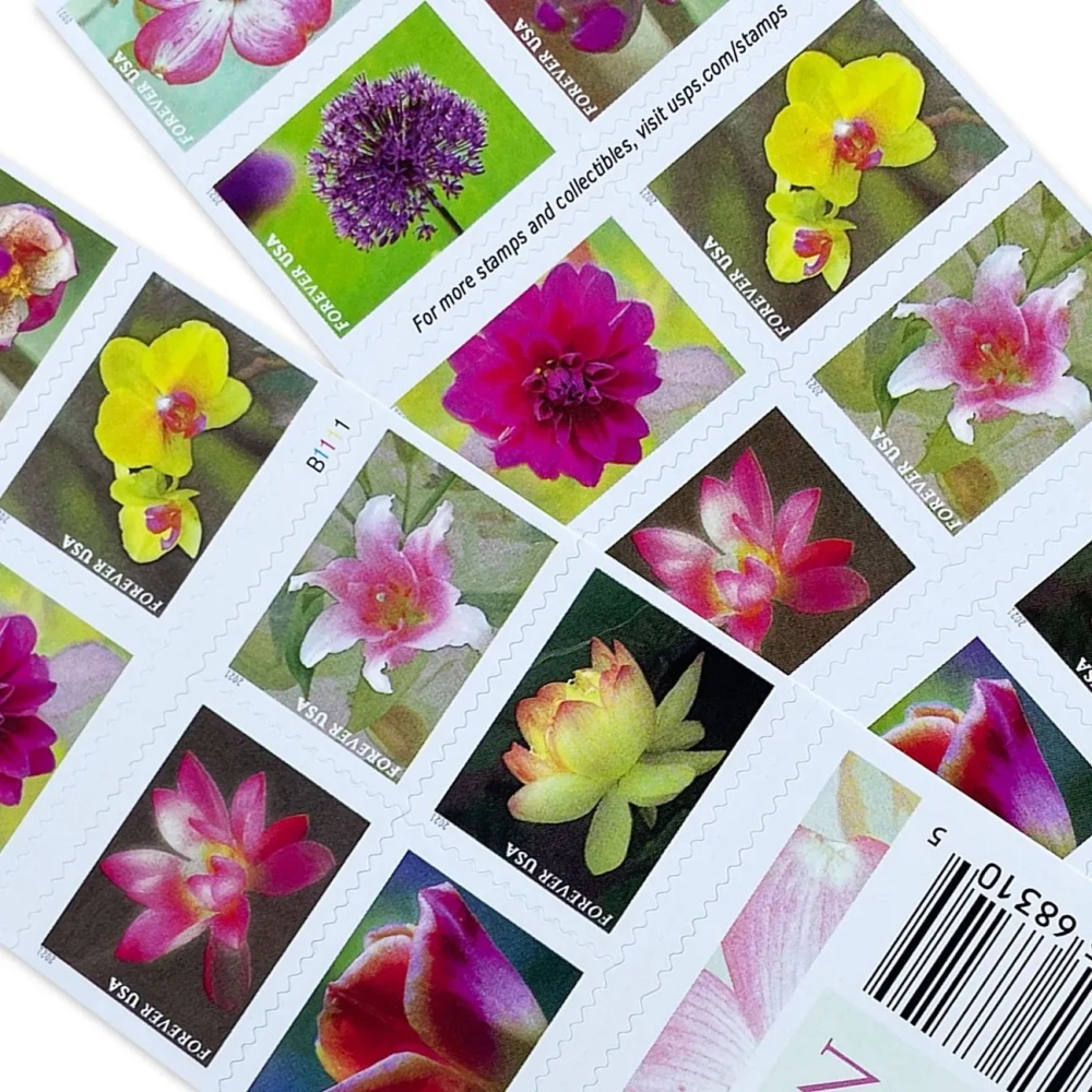2021Garden Beauty Forever First Class Postage Stamps