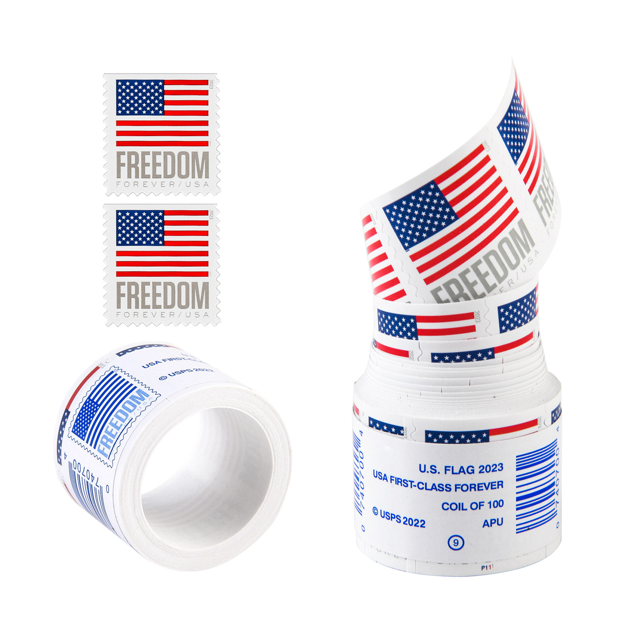 2023 Freedom Flag Forever First Class Postage Stamps