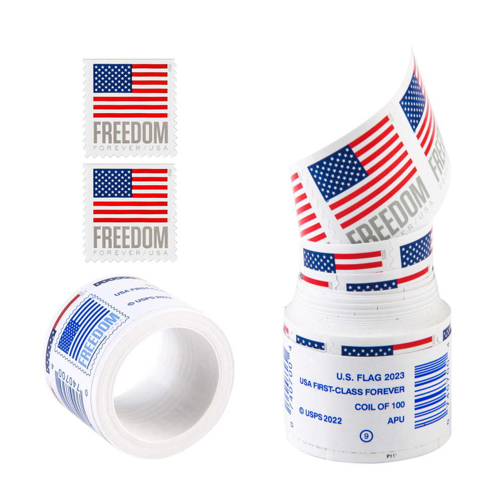 2023 Freedom Flag Forever First Class Postage Stamps