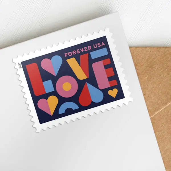2021 Love(First comes Love)  Forever First Class Postage Stamps