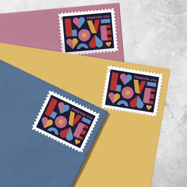 2021 Love(First comes Love)  Forever First Class Postage Stamps