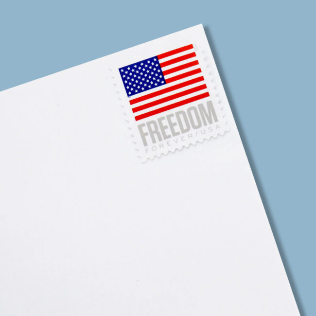 2023 Freedom Flag Forever First Class Postage Stamps