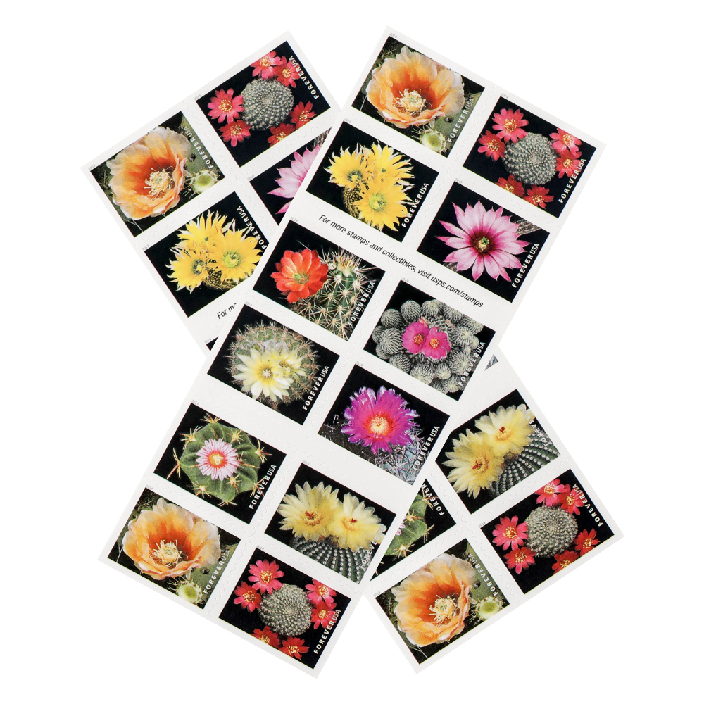 2019 cactus flowers Forever First Class Postage Stamps
