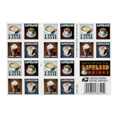 2021 Espresso Drinks Forever First Class Postage Stamps