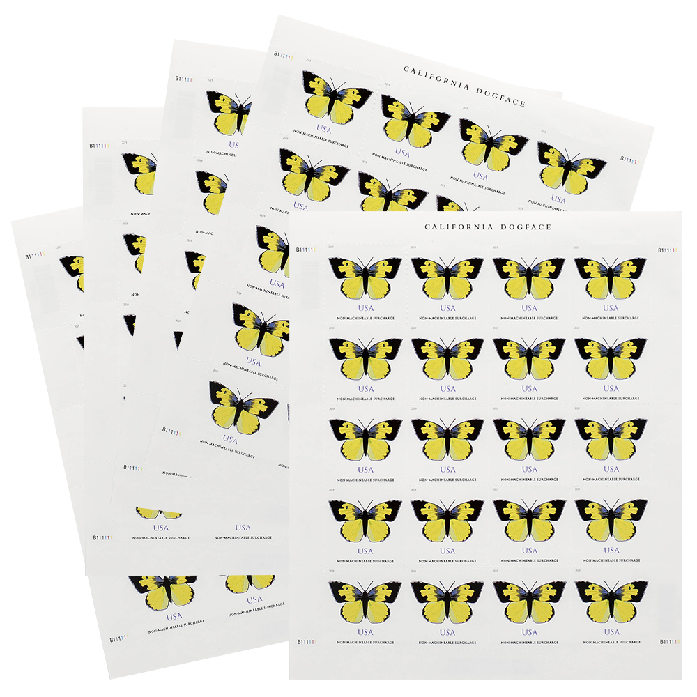 2019 California Dogface Butterfly Forever First Class Postage Stamps