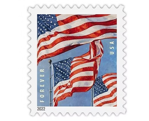 2022 U.S. Flag Forever First Class Postage Stamps