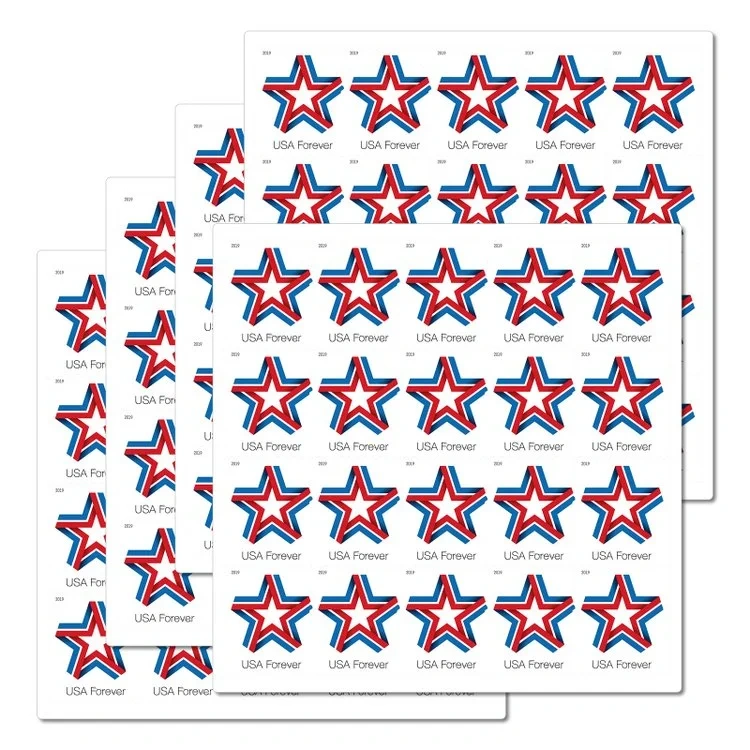 2019 Star Ribbon First Class Postage Stamps
