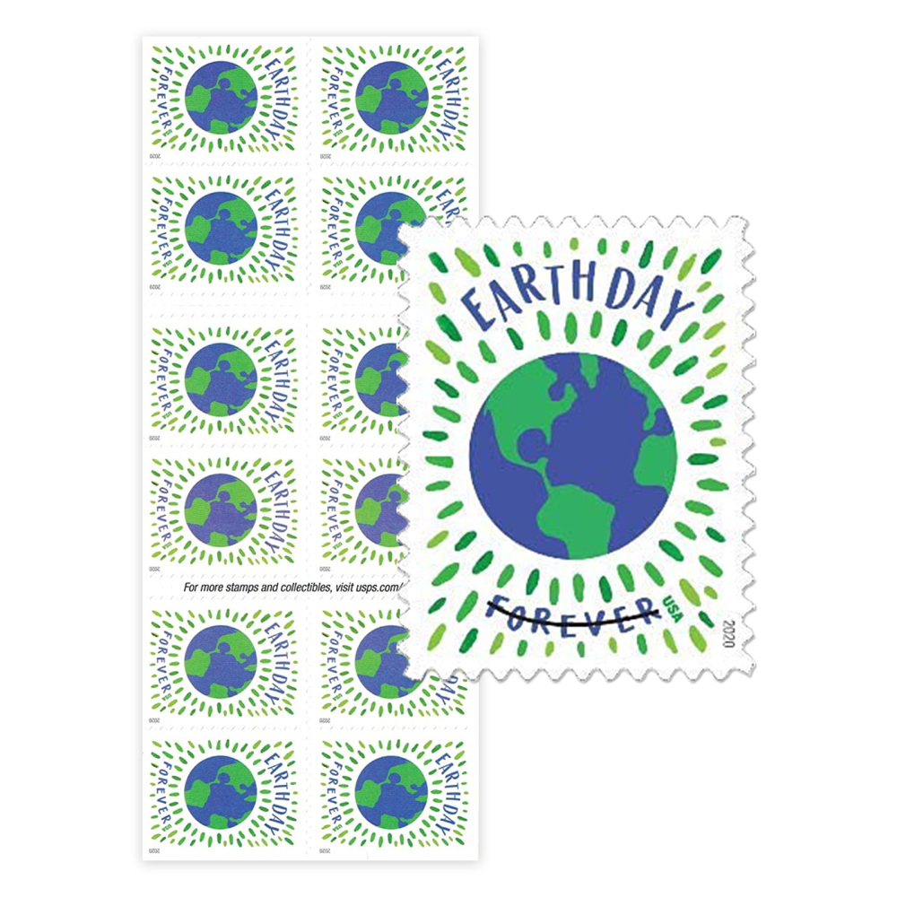 2020 Earth Day  Forever First Class Postage Stamps
