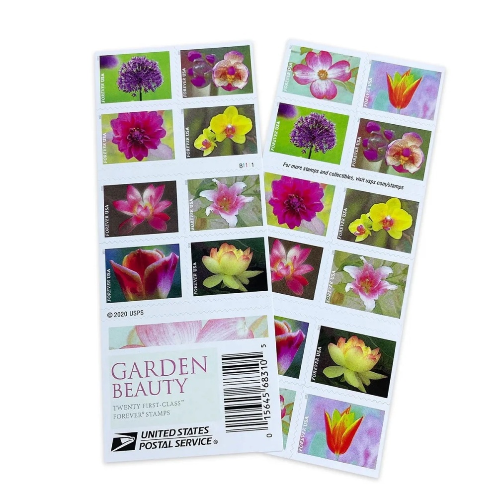 2021Garden Beauty Forever First Class Postage Stamps