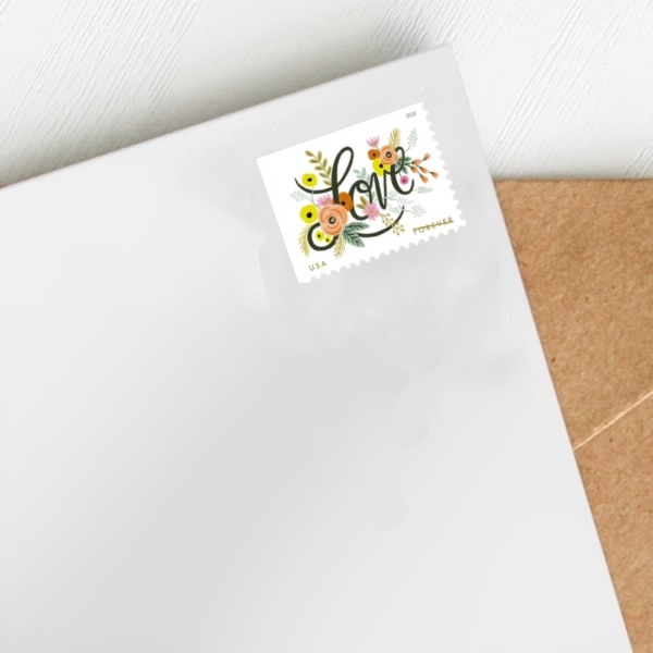 2018 Love Flourishes Forever First Class Postage Stamps