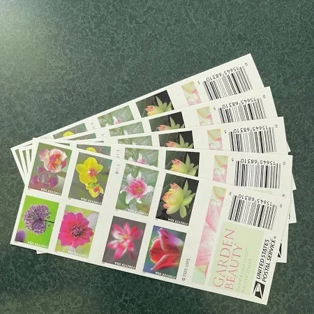 2021Garden Beauty Forever First Class Postage Stamps