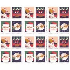 2021 A Visit from St Nick Forever First Class Postage Stamps