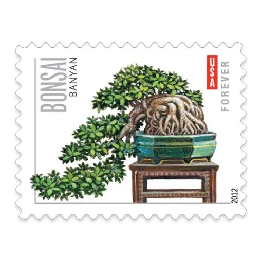 2012 Bonsai Tree Forever First Class Postage Stamps