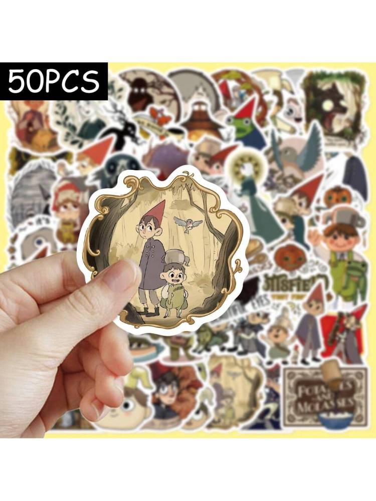 Over The Garden Wall Character Stickers - Waterproof, Matte Finish For Guitars, Skateboards