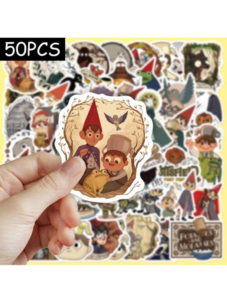 Over The Garden Wall Character Stickers - Waterproof, Matte Finish For Guitars, Skateboards
