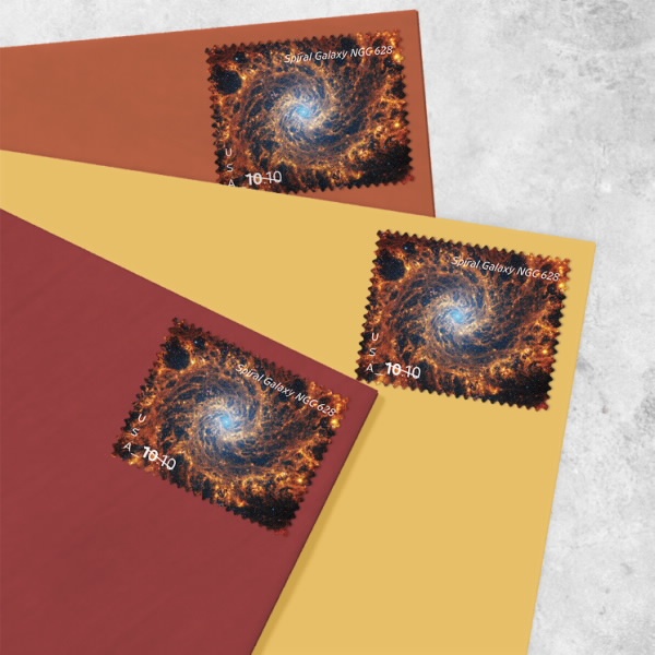 2025 Spiral Galaxy Forever First Class Postage Stamps