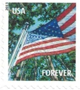 2013 Flag for All Seasons Forever First Class Postage Stamps