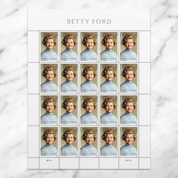 2024 Betty Ford Forever First Class Postage Stamps