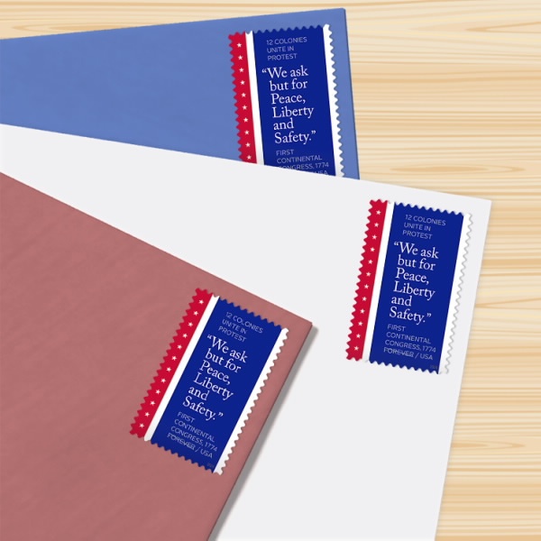 2024 First Continental Congress Forever First Class Postage Stamps