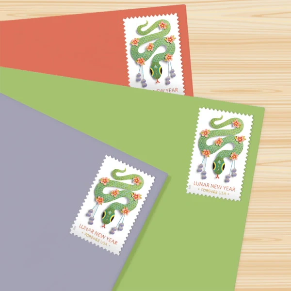 2025 Year of the Snake Forever First Class Postage Stamps