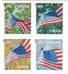 2013 Flag for All Seasons Forever First Class Postage Stamps
