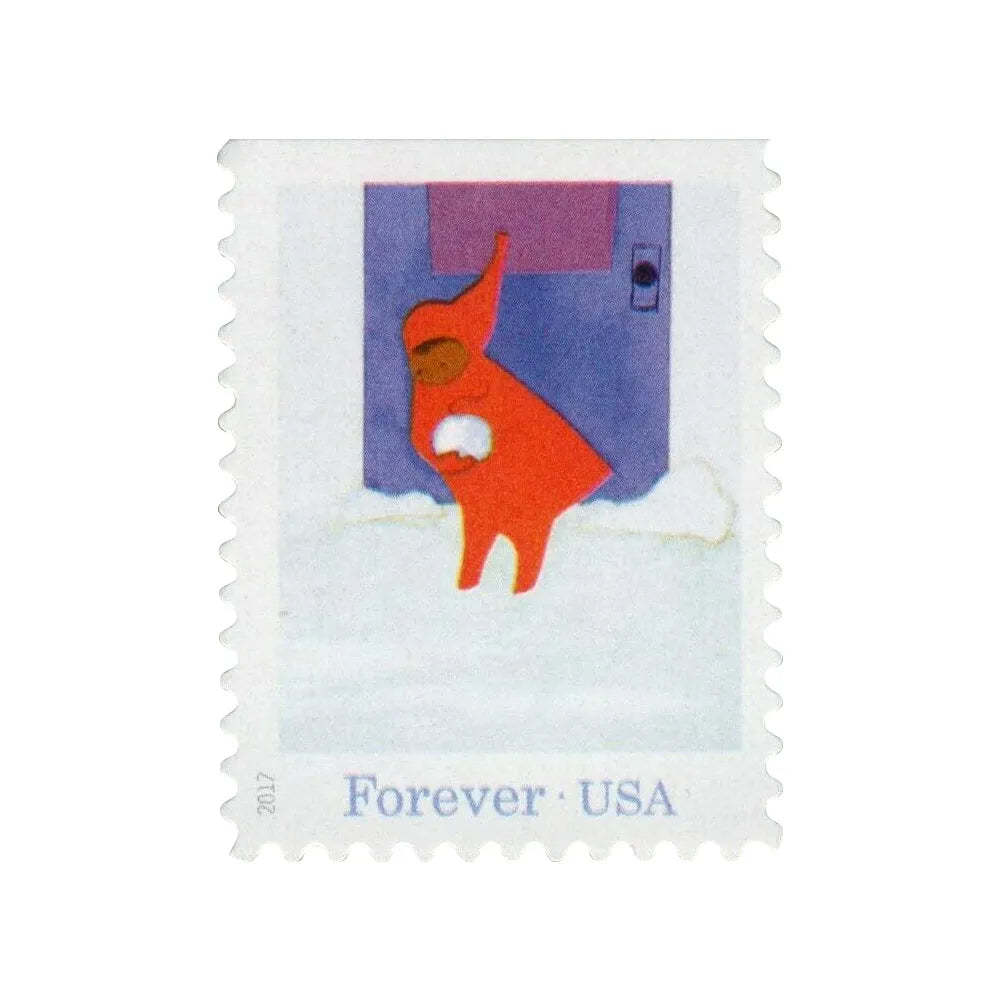 2017 Snowy Day Forever First Class Postage Stamps